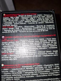 Predam webkameru a stereoheadset s mikrofonom - 2