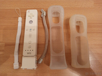 Nintendo Wii - ORIGINÁL ovládač NINTENDO+Motion Plus Adaptér - 2