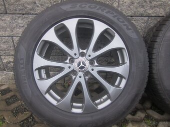R18 zimná sada MERCEDES GLC w253 rozteč 5x112 235/60r18 - 2