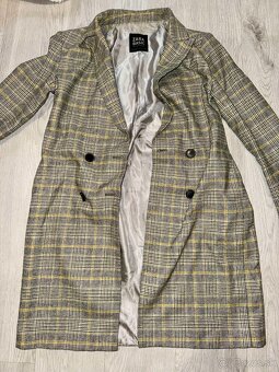 zara basic stylovy oversized kabat - 2