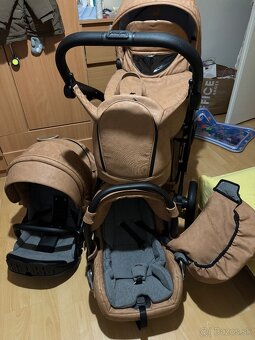 JUNAMA Space kočík 3v1 - vanička + autosedačka - 2