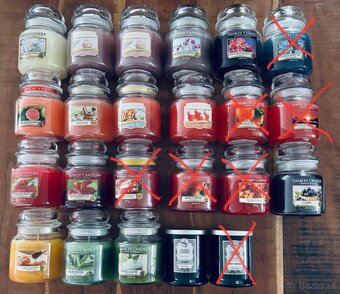 Sviečky zn. Yankee Candle - 2