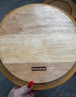 Drevene podtaniere/stolovanie 4ks - 2
