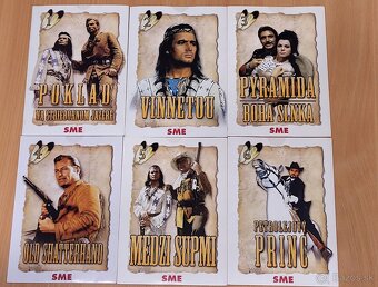 16x DVD séria filmov Winnetou - 2