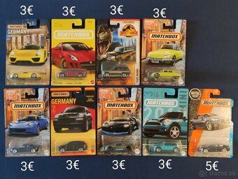 Matchbox rôzne modely - 2