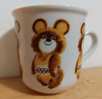 Originálny porcelánový hrnček OH Moskva - 2