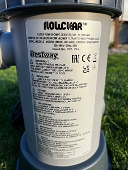 Výkonná kartušová bazénová filtrácia (5,5m3/h) - 2