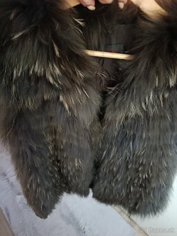 Vesta - pravá  kožušina mýval - 2