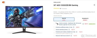 AOC C32G2ZE/BK Gaming - 2