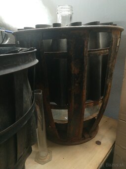 Demizony 50l s kovovym kosom - 2