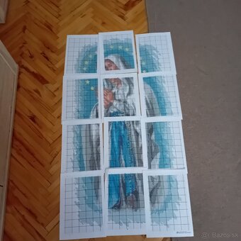 Predloha na vyšívanie Panna Mária - 2