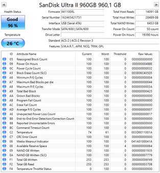 2,5" SATA SSD SanDisk / KingSpec 1TB - 2