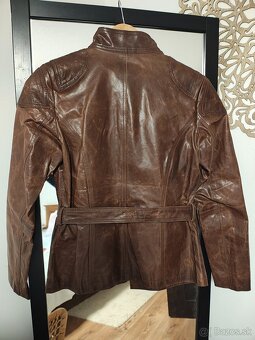 Kožená dámska bunda - 2