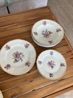 Porcelánové taniere - sada - 2