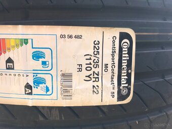 325/35r22 Continental ContiSportContact 5P - 2