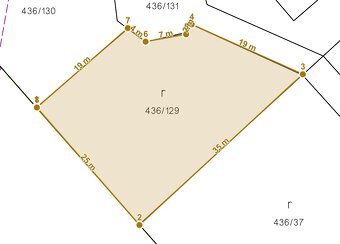 POZEMOK BITAROVÁ, okres Žilina 693 m2 - 2