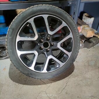 Hlinikove disky 5x110 r19 + zimne pneu - 2