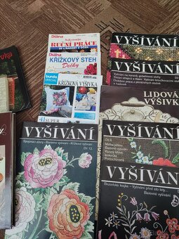 Predám časopisy a knihy vyšívanie - 2