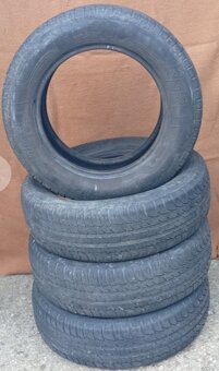 Plechové disky 5x112 R15, letné pneumatiky Kleber 195/65 R15 - 2