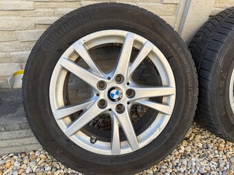 Hliníkové disky BMW R16 zimné pneumatiky 205/60 R16 - 2