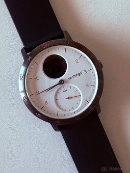 Withings Steel HR Sport (40 mm), biele shnedým remienkom - 2
