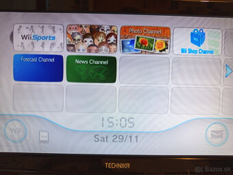 Nintendo Wii - komplet ovládač + WiFit Board + HRY - 2