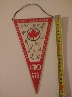 Vlajka ČSSR-KANADA. - 2