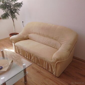 Sedacia súprava vanilková - 2