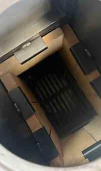 Piecka na drevo + šamud - 2