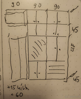 spálňová / obývačková zostava - 2