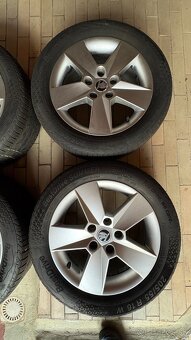 Letne pneumatiky + disky na Škoda - 2