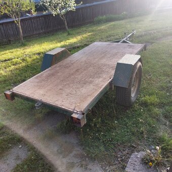 Vlečka za malotraktor,offroad - 2