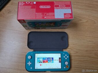 Nintendo Switch Lite + hra + originál kryt - 2
