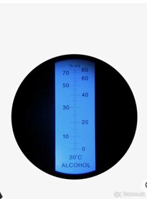 Refraktometer refraktomer na meranie % alkoholu - 2