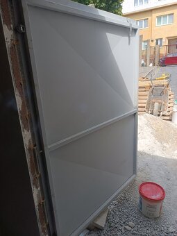 Garážová brána ,dvojkridlova ,brána , - 2