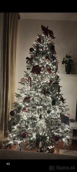 Predam umelý vianočný stromček 3D Jedľa Alabastrová 210cm - 2
