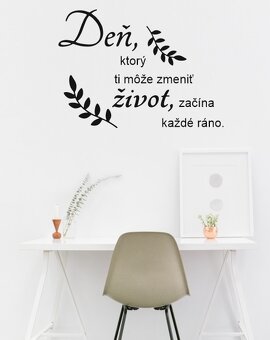 Nálepky na stenu - Citáty - 2