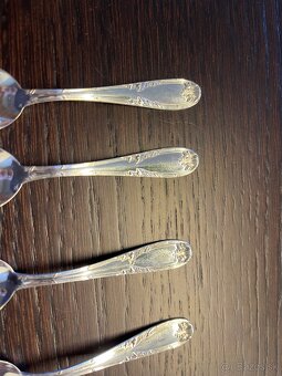 Starožitná strieborná lyžička - 2