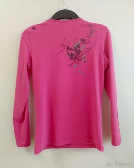 Dámske ružové tričko s dlhým rukávom (Oxbow) - 2