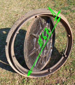 Predám kompletnú kvalitnú liatinovú kanálovú vpusť - 2