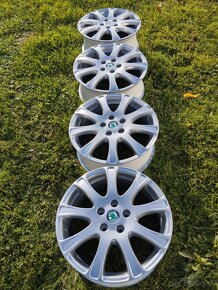 5x112 R17 Originál Škoda Octavia Edícia 100 aL&K - 2
