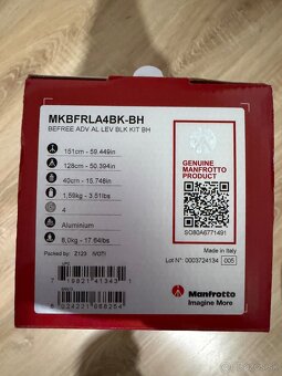 Manfrotto befree - 2