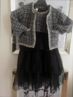 satocky + kabatik  122 /128cm - 2