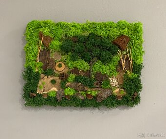 Machový obraz Tree - 2