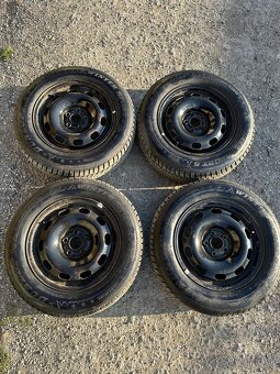 Zimné kolesá 195/65R15 -ako nové 4ks - 2