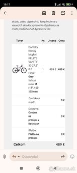 Horský bicykel Kellys Vanity 27.5,  dámsky - 2