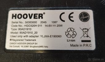 Hoover H-GO 300 HYDRO robotický vysávač - 2