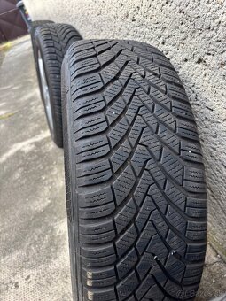 Sada zimných pneumatík (VW) 195/65 R15 + hliníkové disky - 2