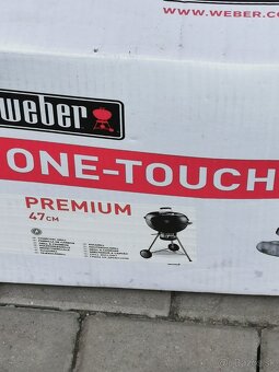 Predám novy gril WEBER One Touch Premium - 2