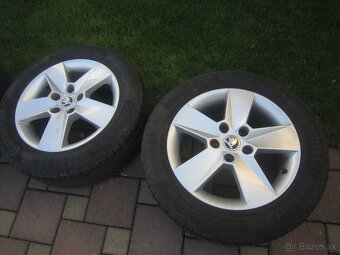 16 AL disky org. Octavia 3 s let. pneu 205/55R16 91V Contiec - 2